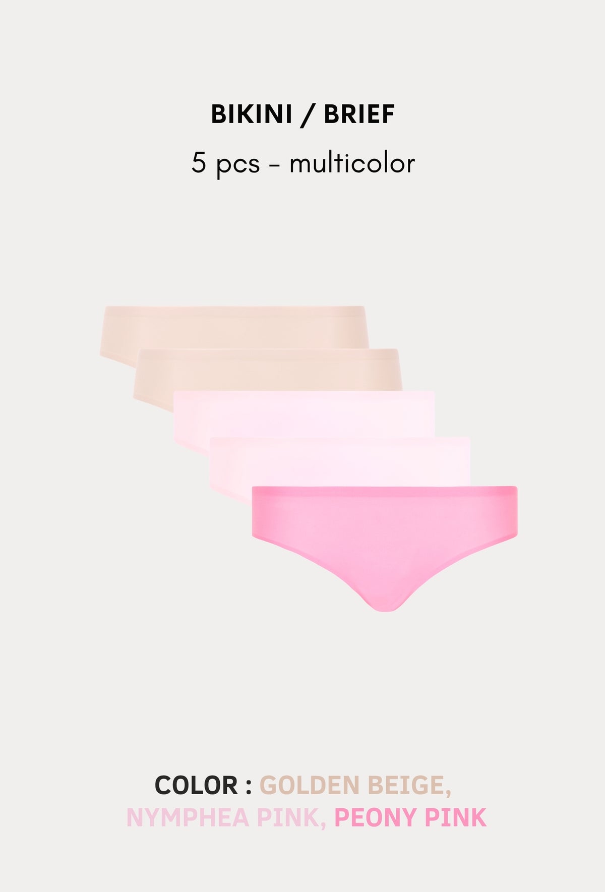 SoftStretch Multipacks Bikini / Brief 5 pcs