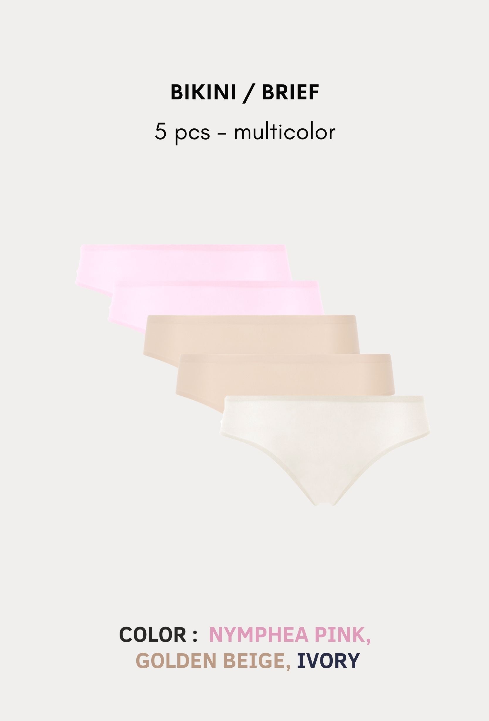 SoftStretch Multipacks Bikini / Brief 5 pcs