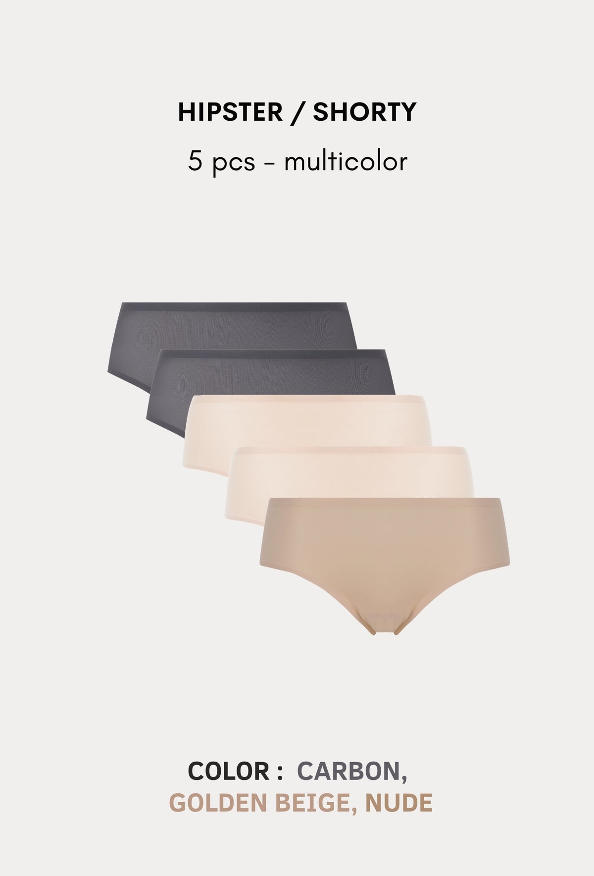 Softstretch Multipacks Hipster / Shorty 5 pcs