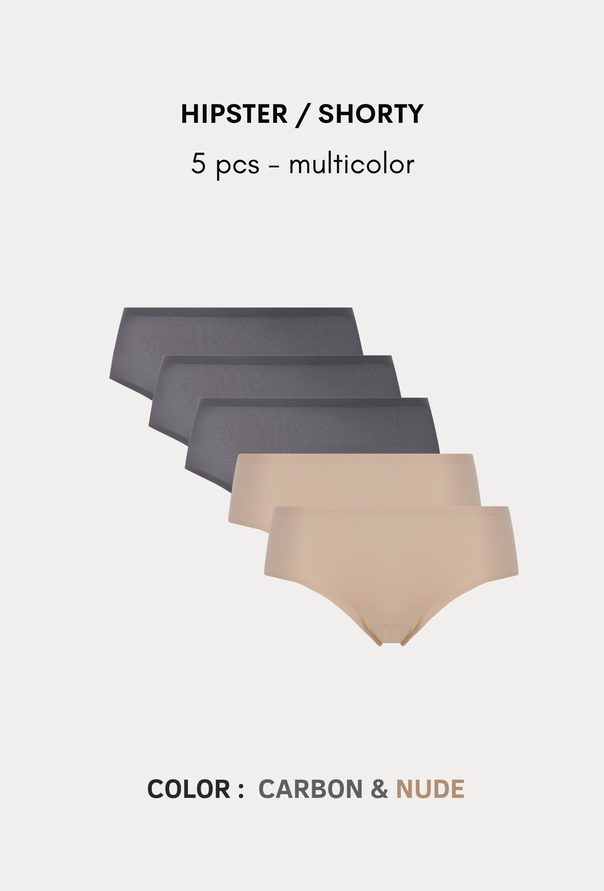 Softstretch Multipacks Hipster / Shorty 5 pcs