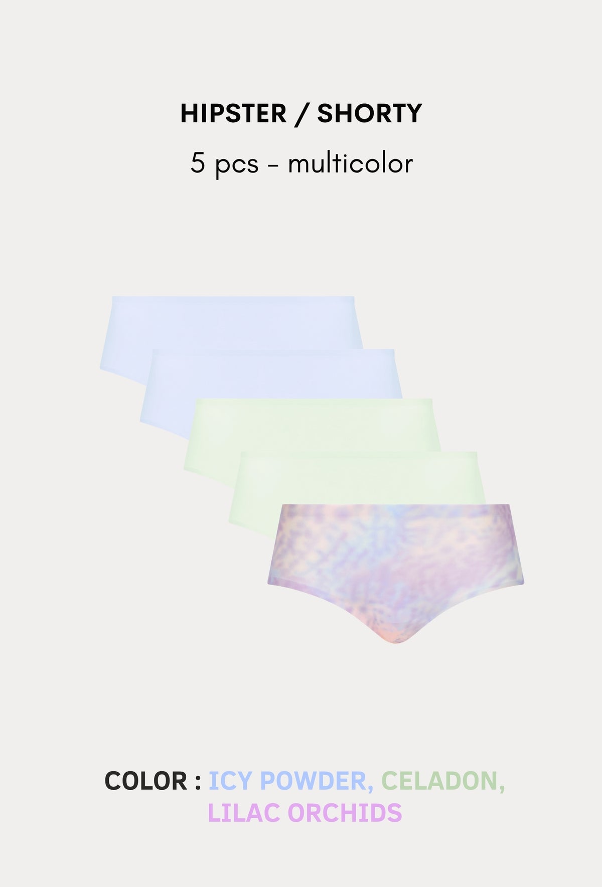 Softstretch Multipacks Hipster / Shorty 5 pcs