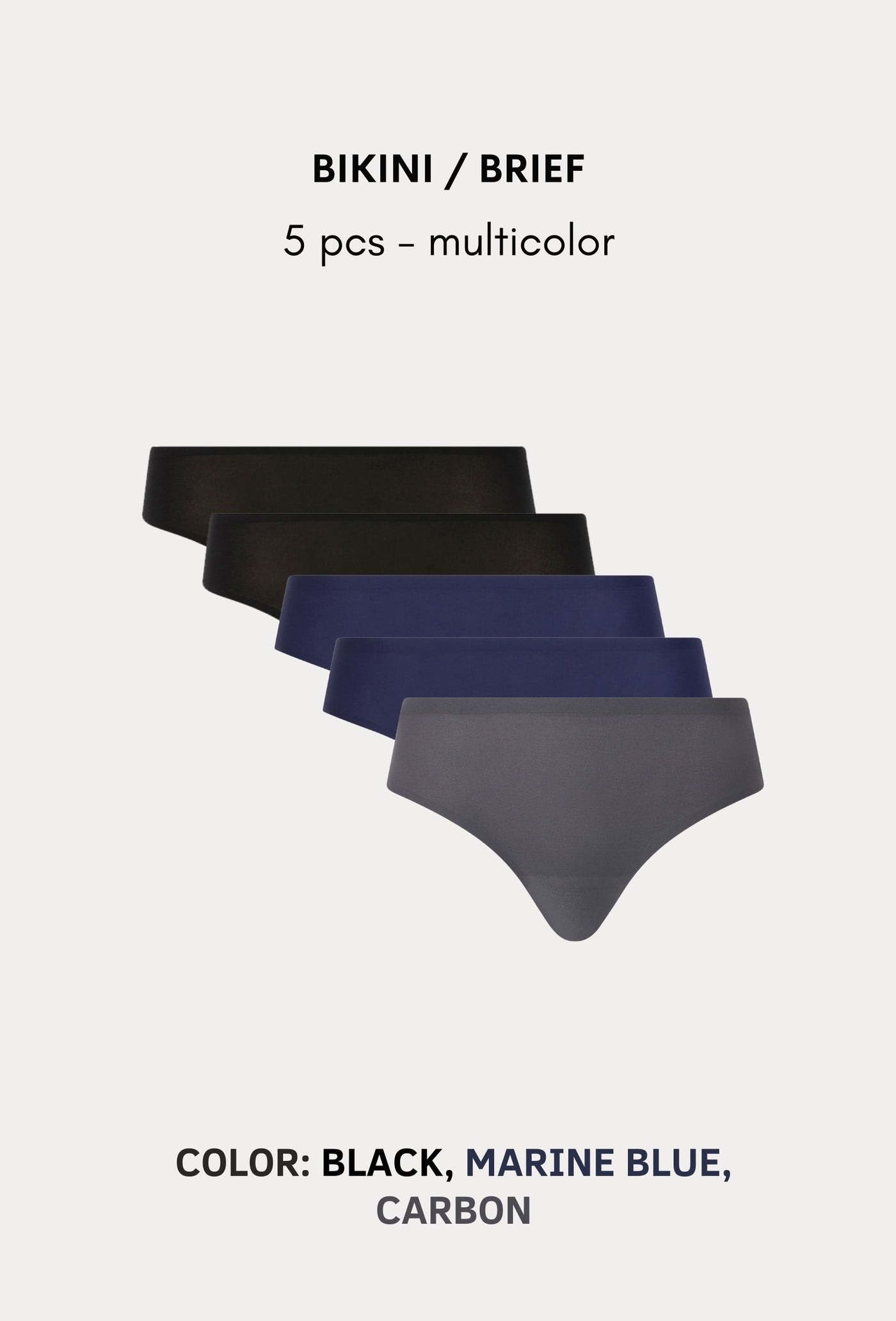 SoftStretch Multipacks Bikini / Brief 5 pcs