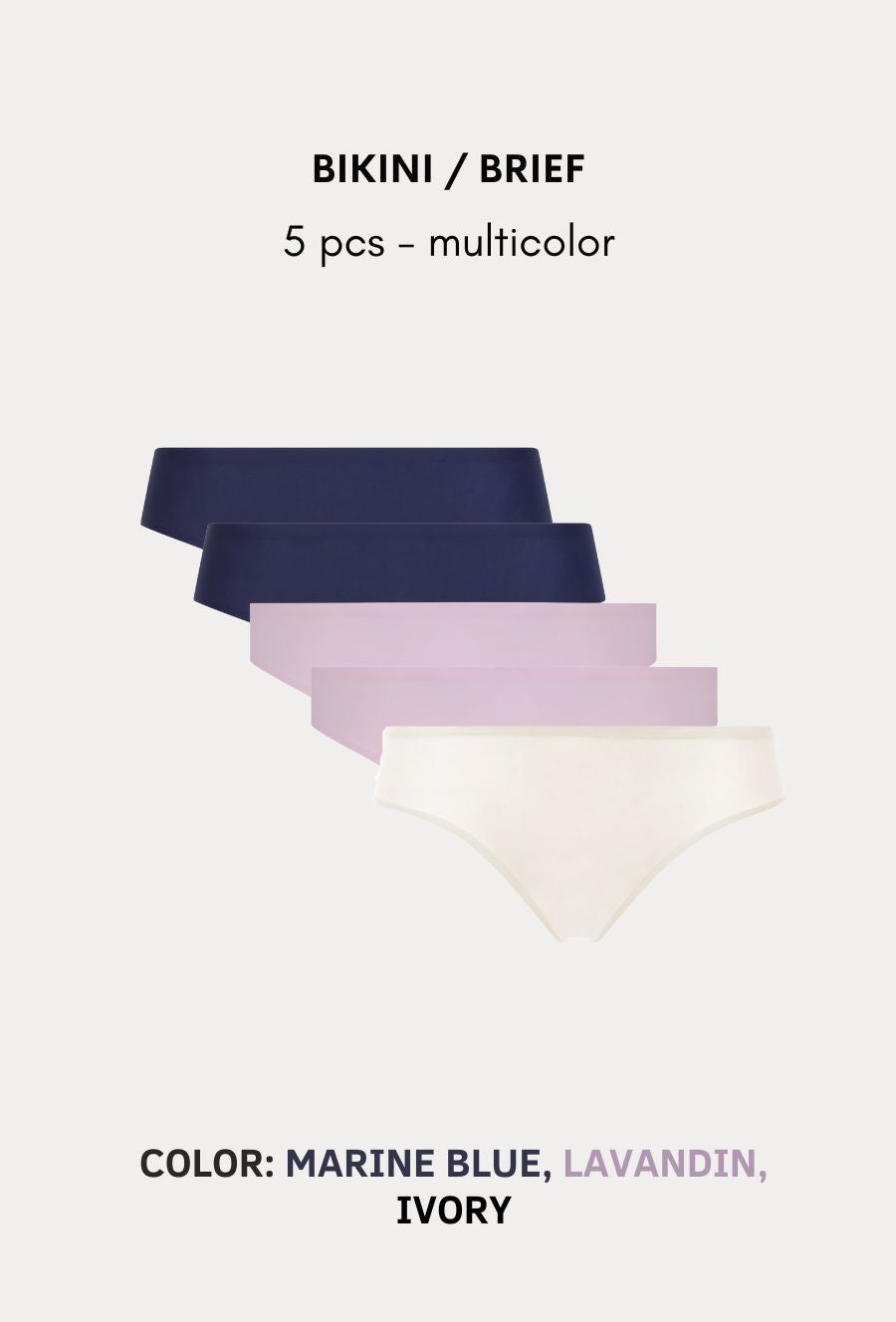 SoftStretch Multipacks Bikini / Brief 5 pcs