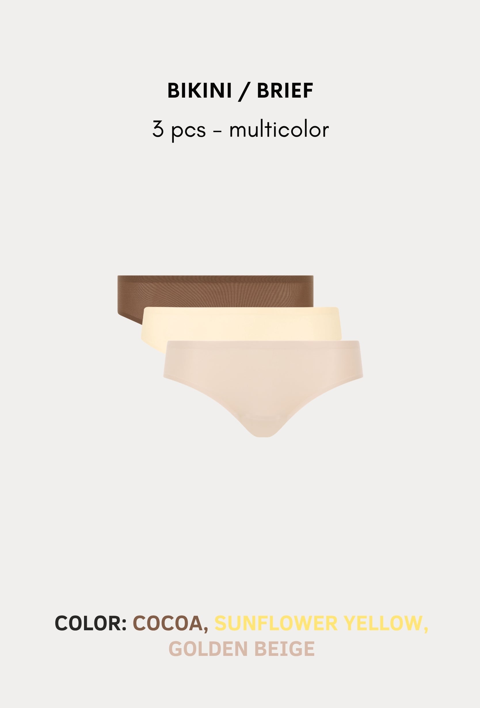 SoftStretch Multipacks Bikini / Brief 3 pcs
