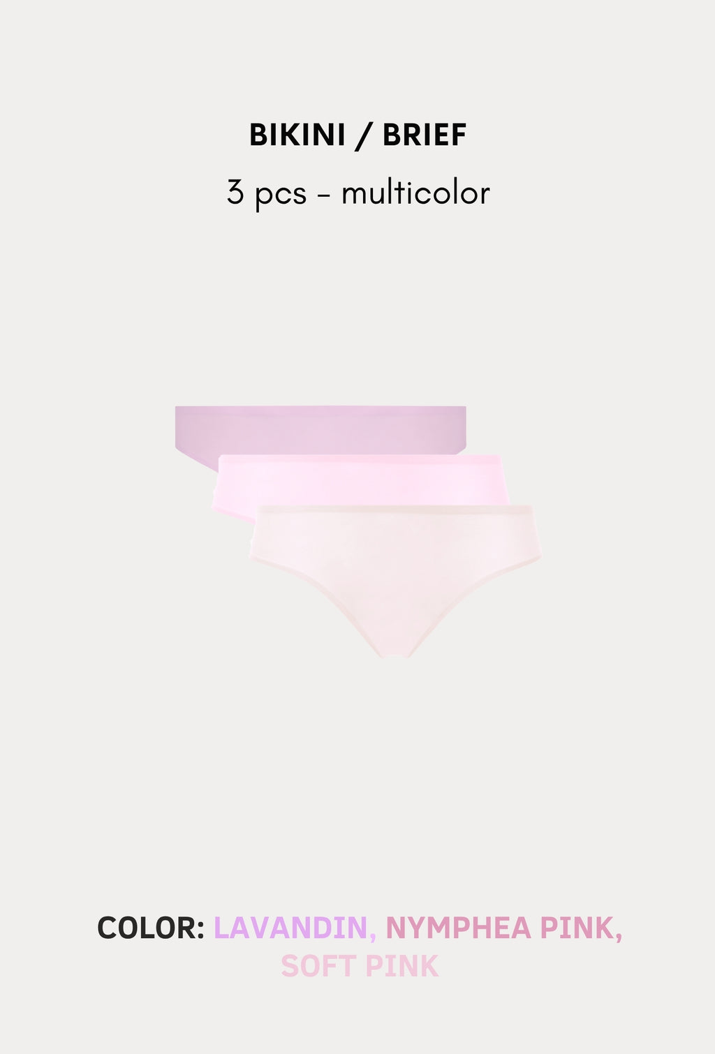 SoftStretch Multipacks Bikini / Brief 3 pcs