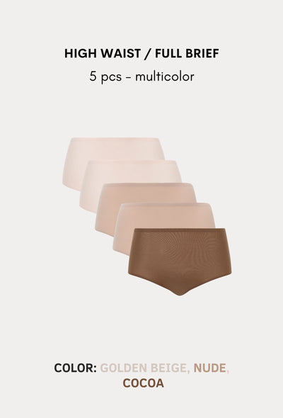 Softstretch Multipacks Full Brief / Highwaist Brief 5 pcs