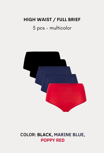 Softstretch Multipacks Full Brief / Highwaist Brief 5 pcs
