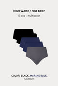 Softstretch Multipacks Full Brief / Highwaist Brief 5 pcs
