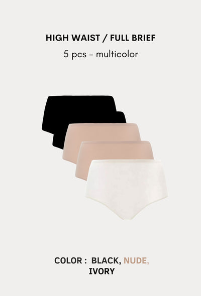 Softstretch Multipacks Full Brief / Highwaist Brief 5 pcs