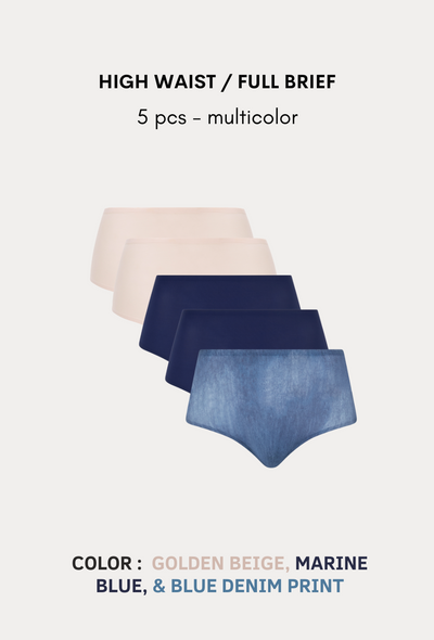 Softstretch Multipacks Full Brief / Highwaist Brief 5 pcs