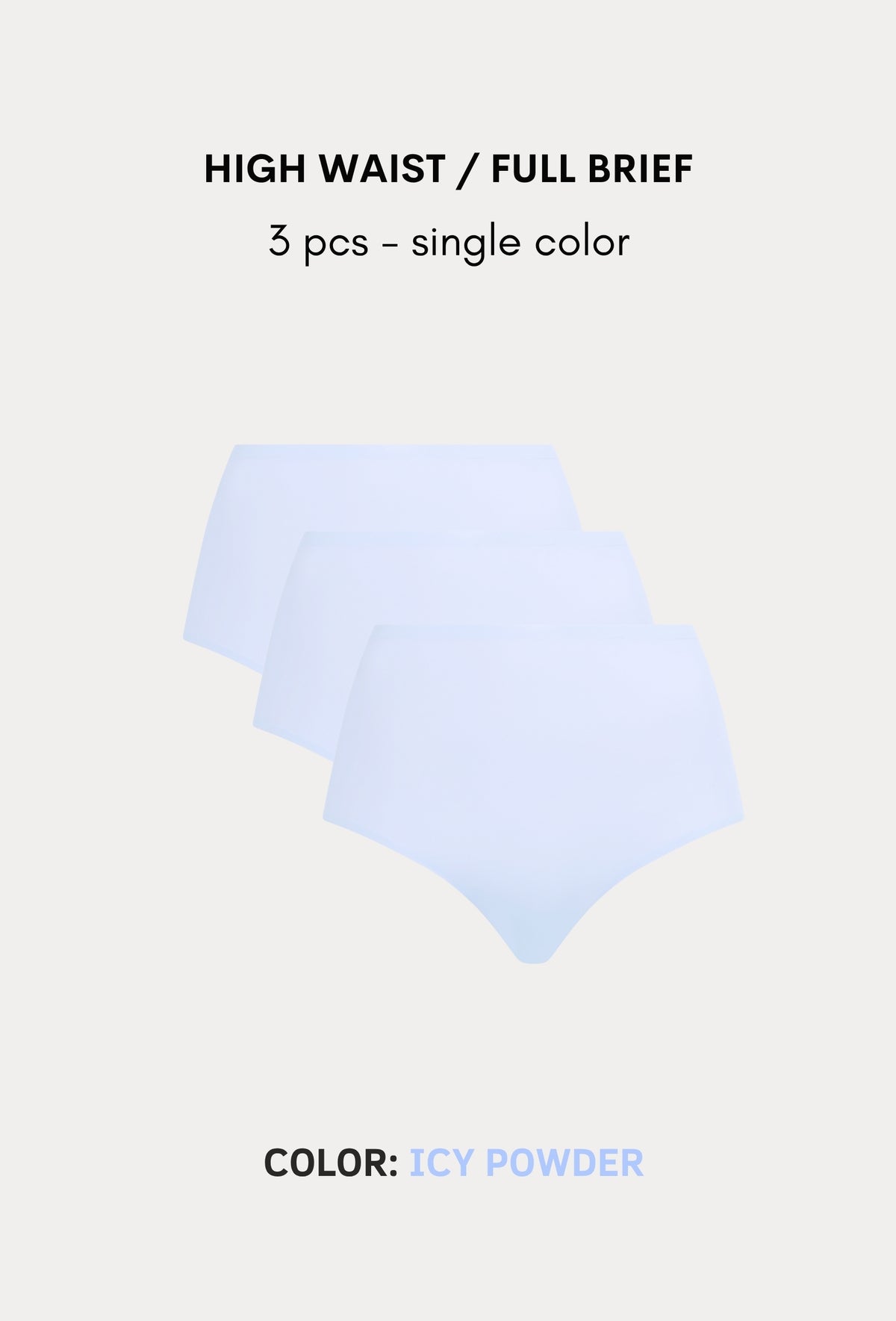 SoftStretch Multipacks Full Brief / Highwaist Brief 3 pcs