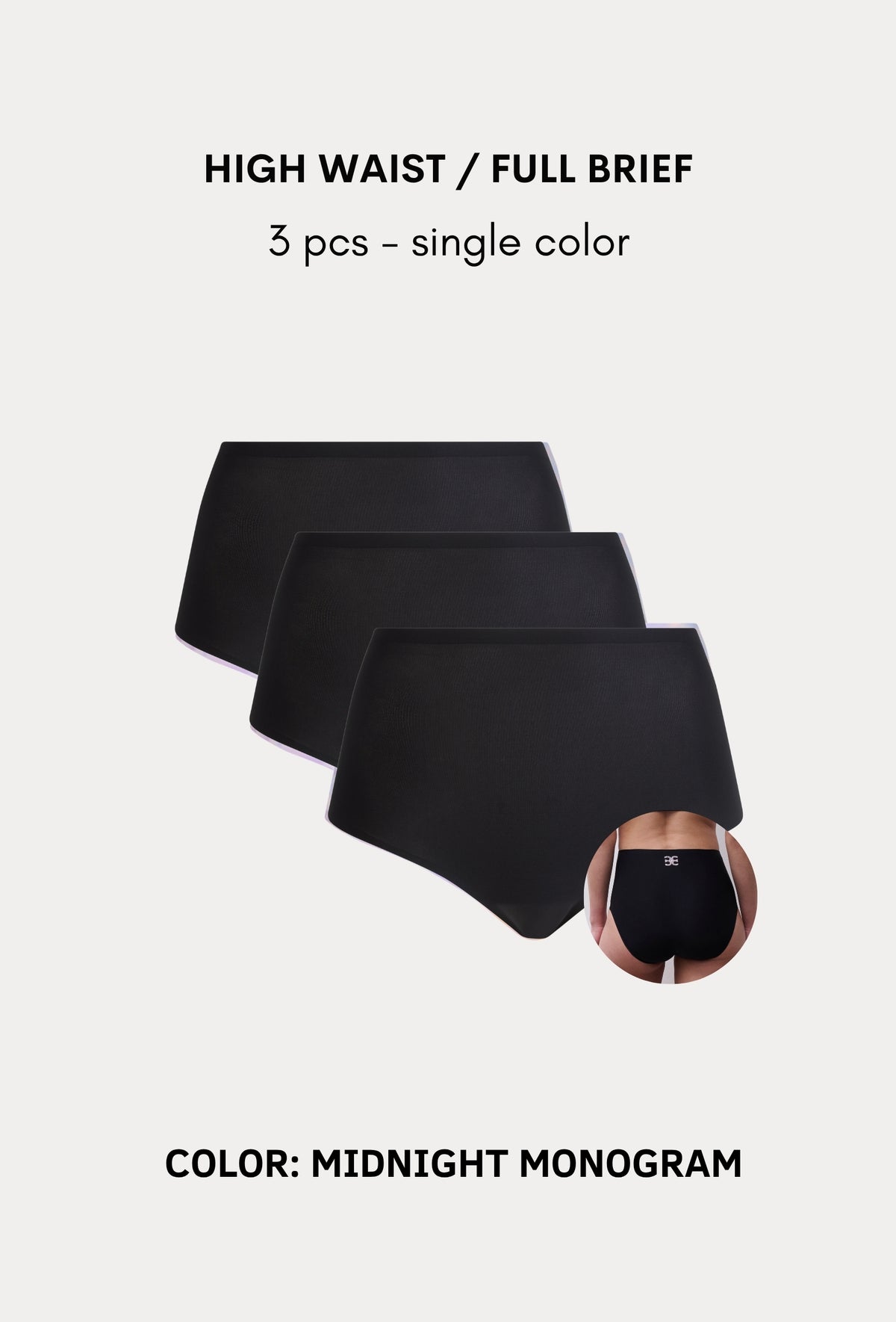 SoftStretch Multipacks Full Brief / Highwaist Brief 3 pcs
