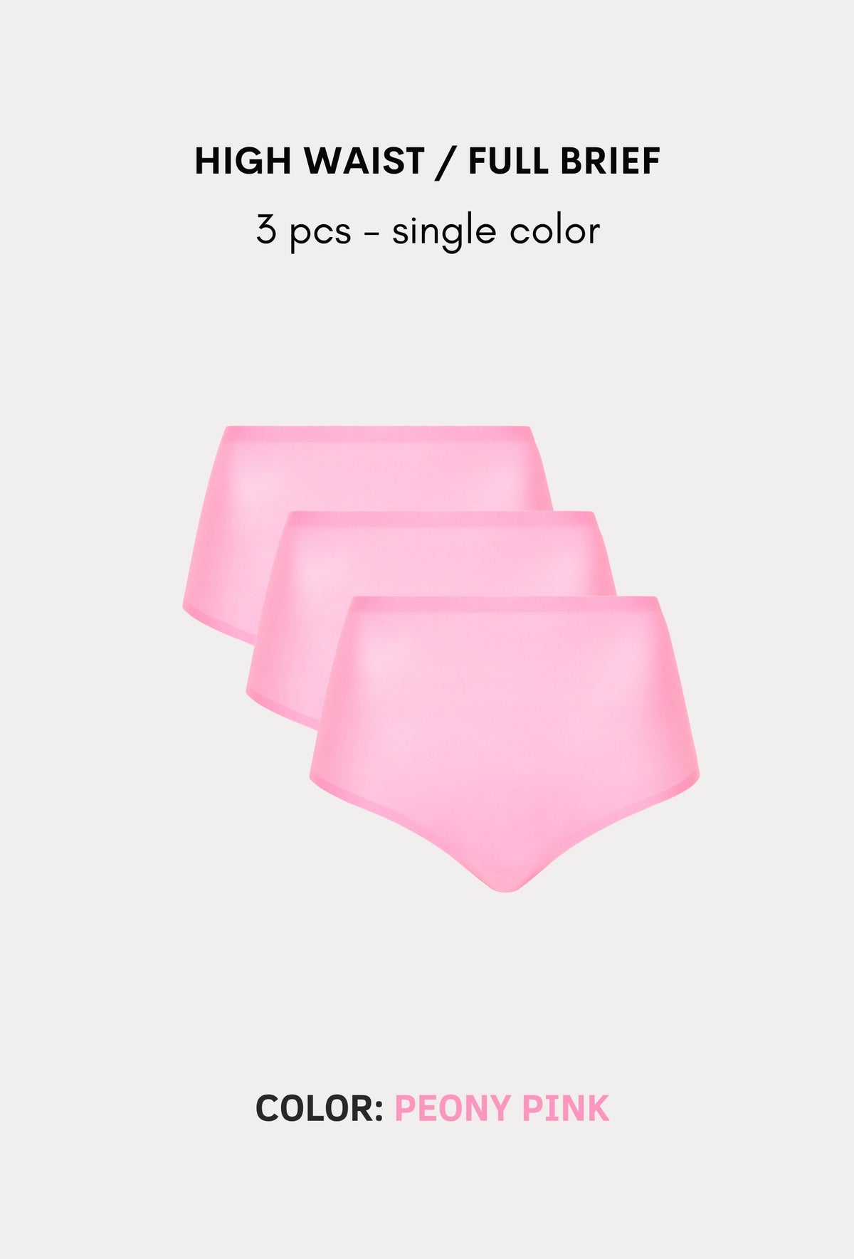 SoftStretch Multipacks Full Brief / Highwaist Brief 3 pcs