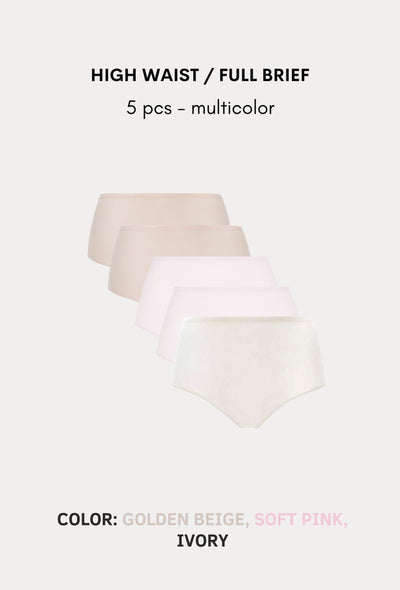 Softstretch Multipacks Full Brief / Highwaist Brief 5 pcs