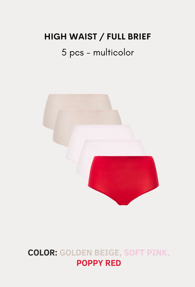 Softstretch Multipacks Full Brief / Highwaist Brief 5 pcs