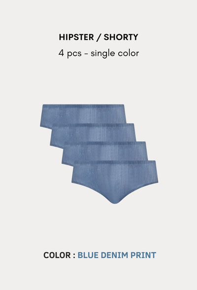 Softstretch Multipacks Hipster / Shorty 4 pcs