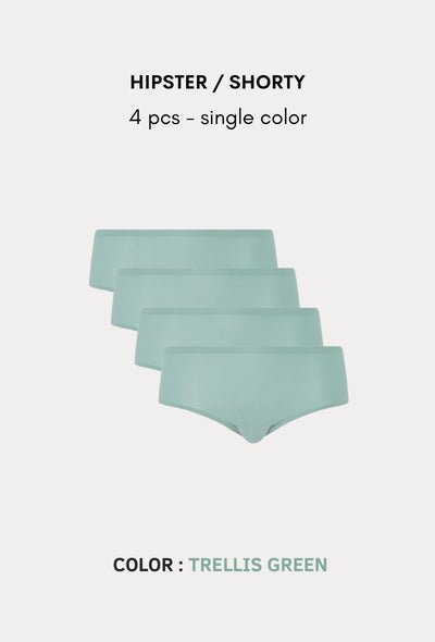 Softstretch Multipacks Hipster / Shorty 4 pcs