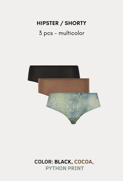 SoftStretch Multipacks Hipster / Shorty 3 pcs