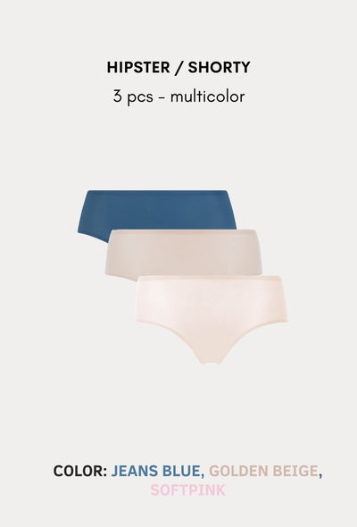 SoftStretch Multipacks Hipster / Shorty 3 pcs