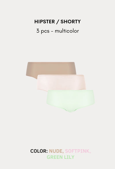 SoftStretch Multipacks Hipster / Shorty 3 pcs