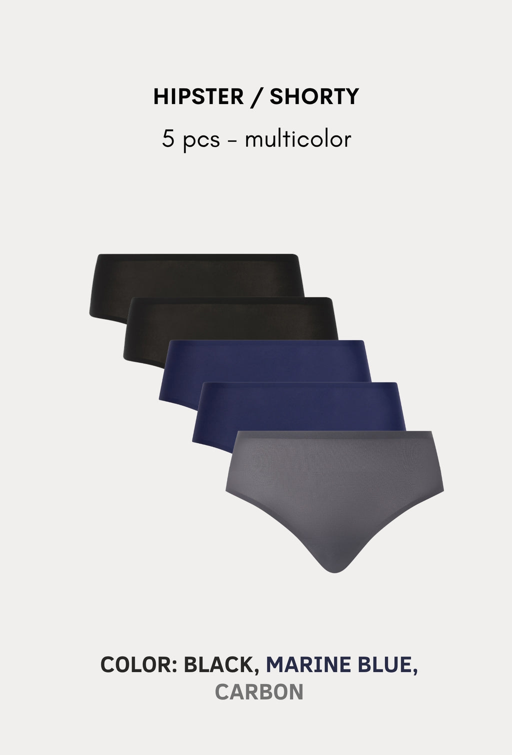 Softstretch Multipacks Hipster / Shorty 5 pcs