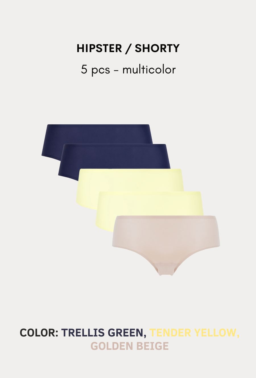 Softstretch Multipacks Hipster / Shorty 5 pcs