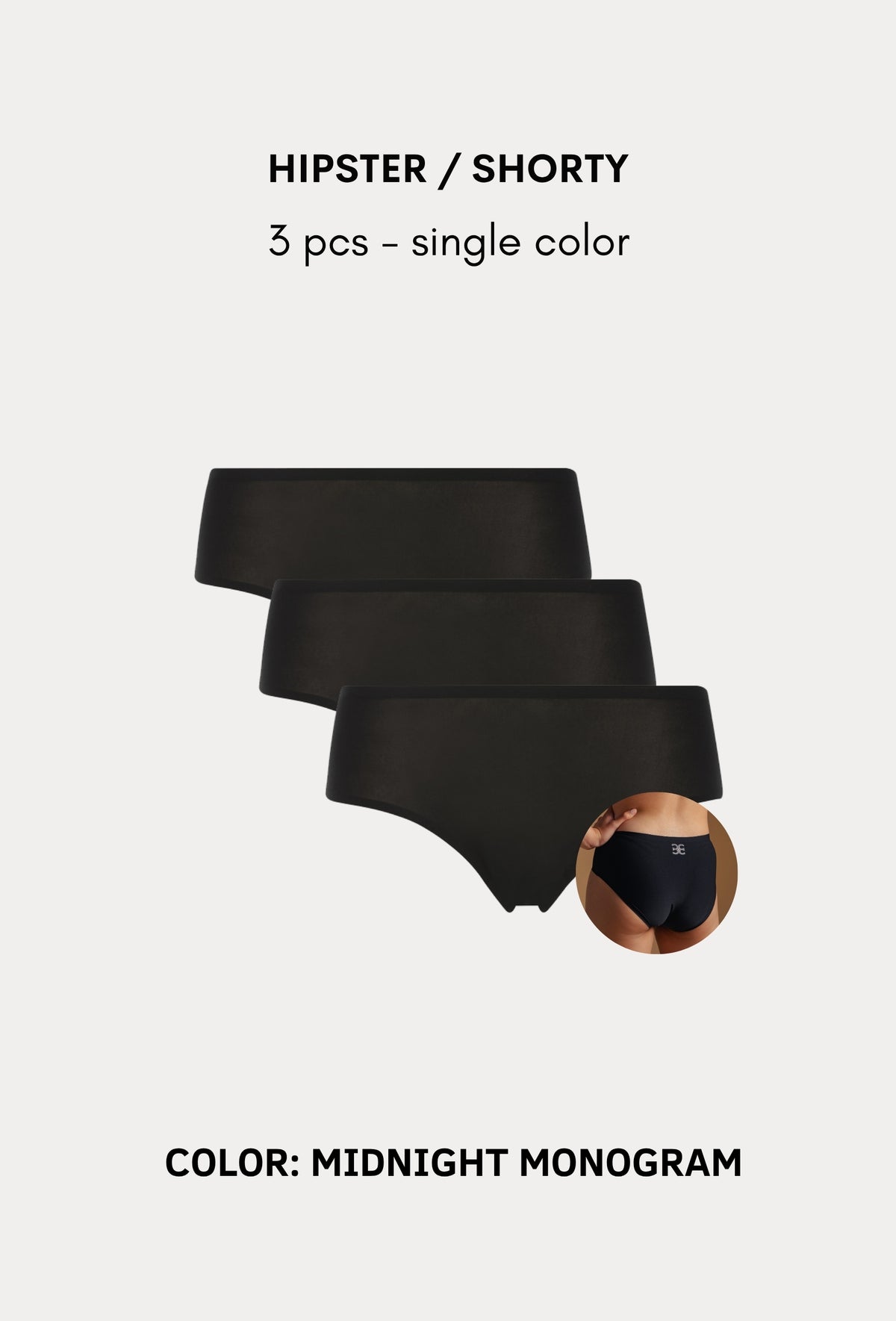 SoftStretch Multipacks Hipster / Shorty 3 pcs