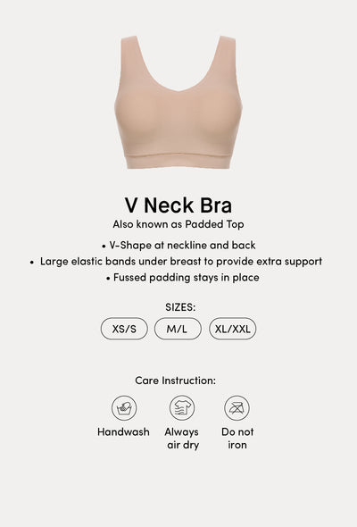 SoftStretch V-Neck Bra