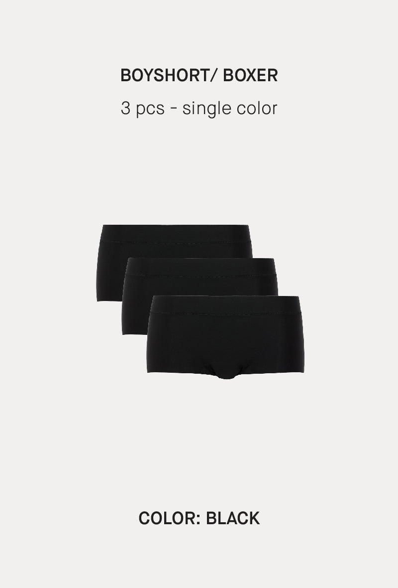 SoftStretch Multipacks Boyshort / Boxer 3 pcs