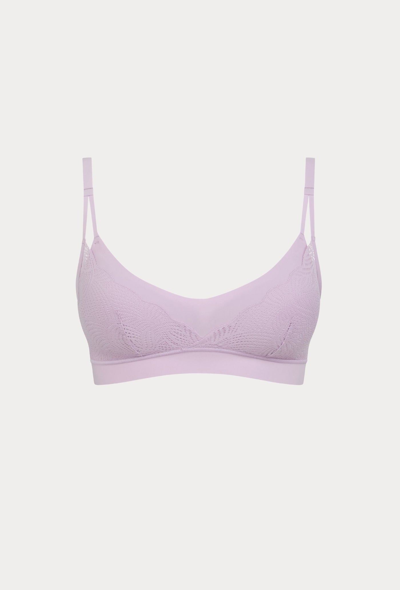 SoftStretch Bralette Lace Removable Pads - Lavandin