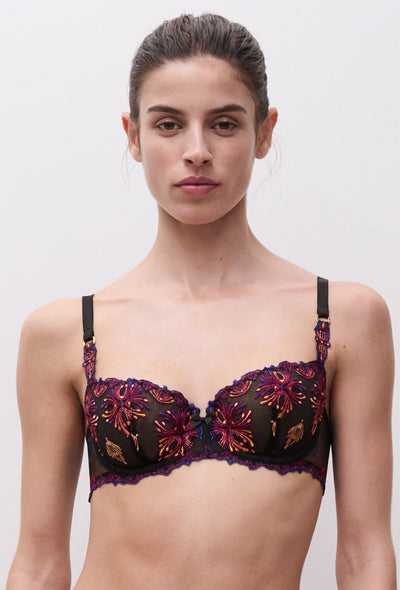 Chantelle Champs Elysées Lace Unlined Demi Bra