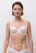 Chantelle Champs Elysées Lace Unlined Demi Bra