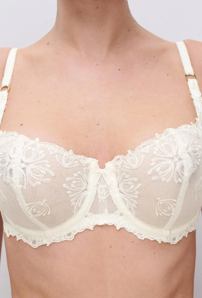 Chantelle Champs Elysées Lace Unlined Demi Bra