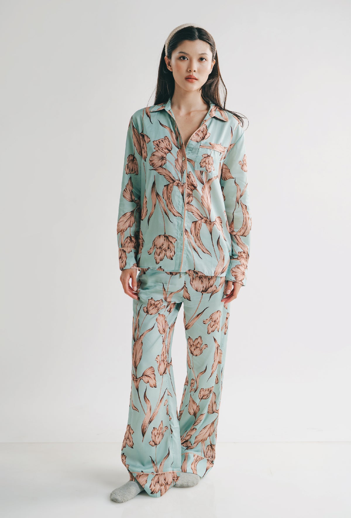 Chantelle Eliot LS Shirt + Trousers Set