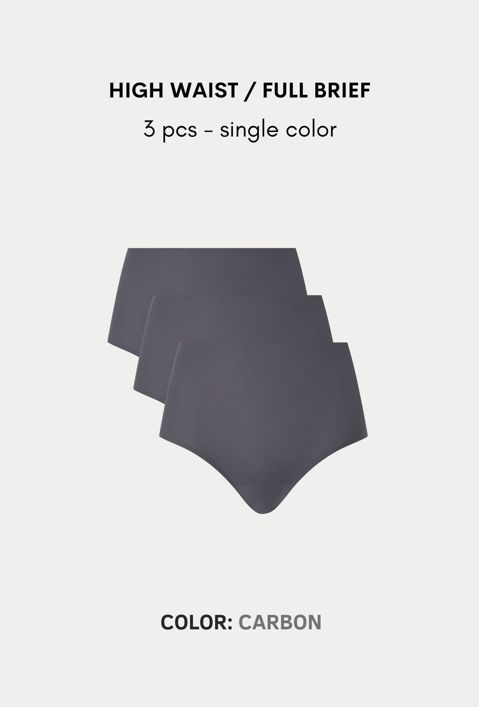 SoftStretch Multipacks Full Brief / Highwaist Brief 3 pcs