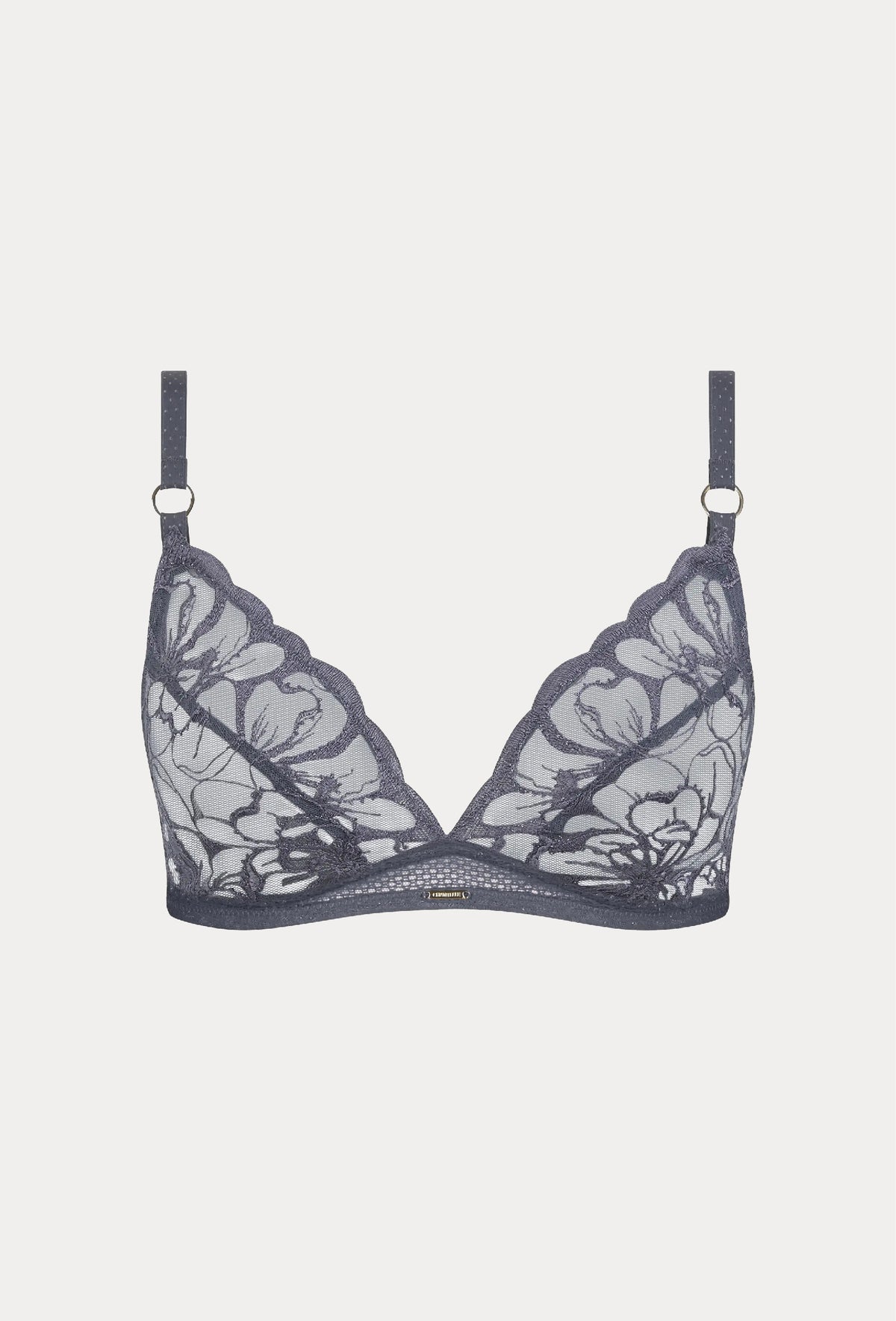 Chantelle Fleurs Wirefree Triangle Bra (No Pads)