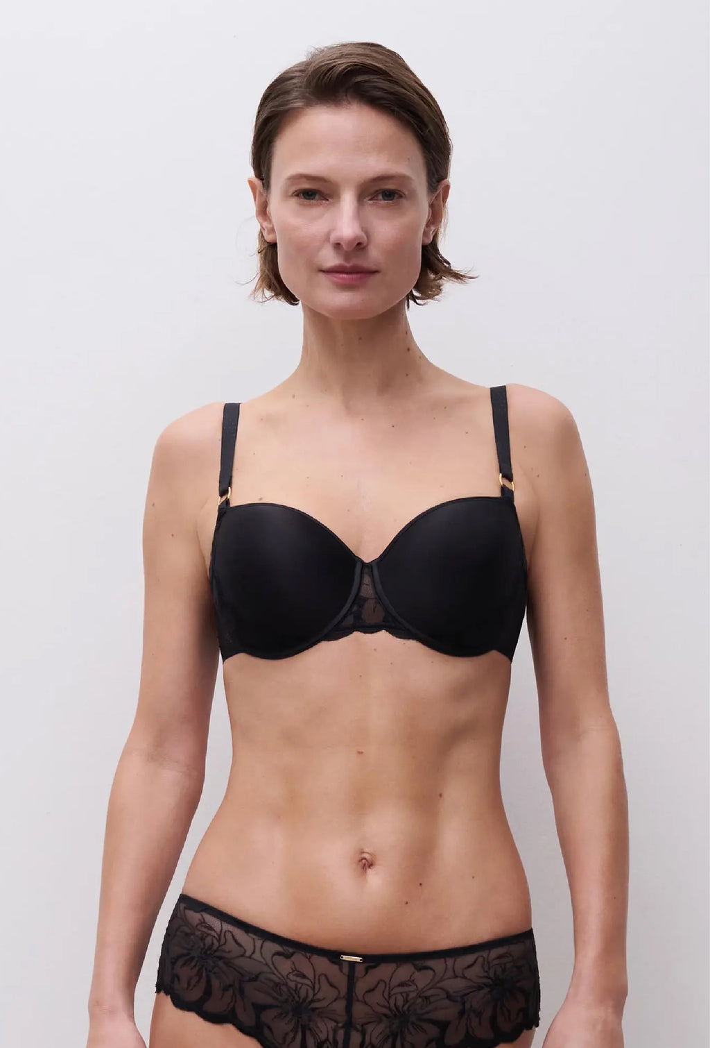 Chantelle Fleurs Half Cup Memory Bra