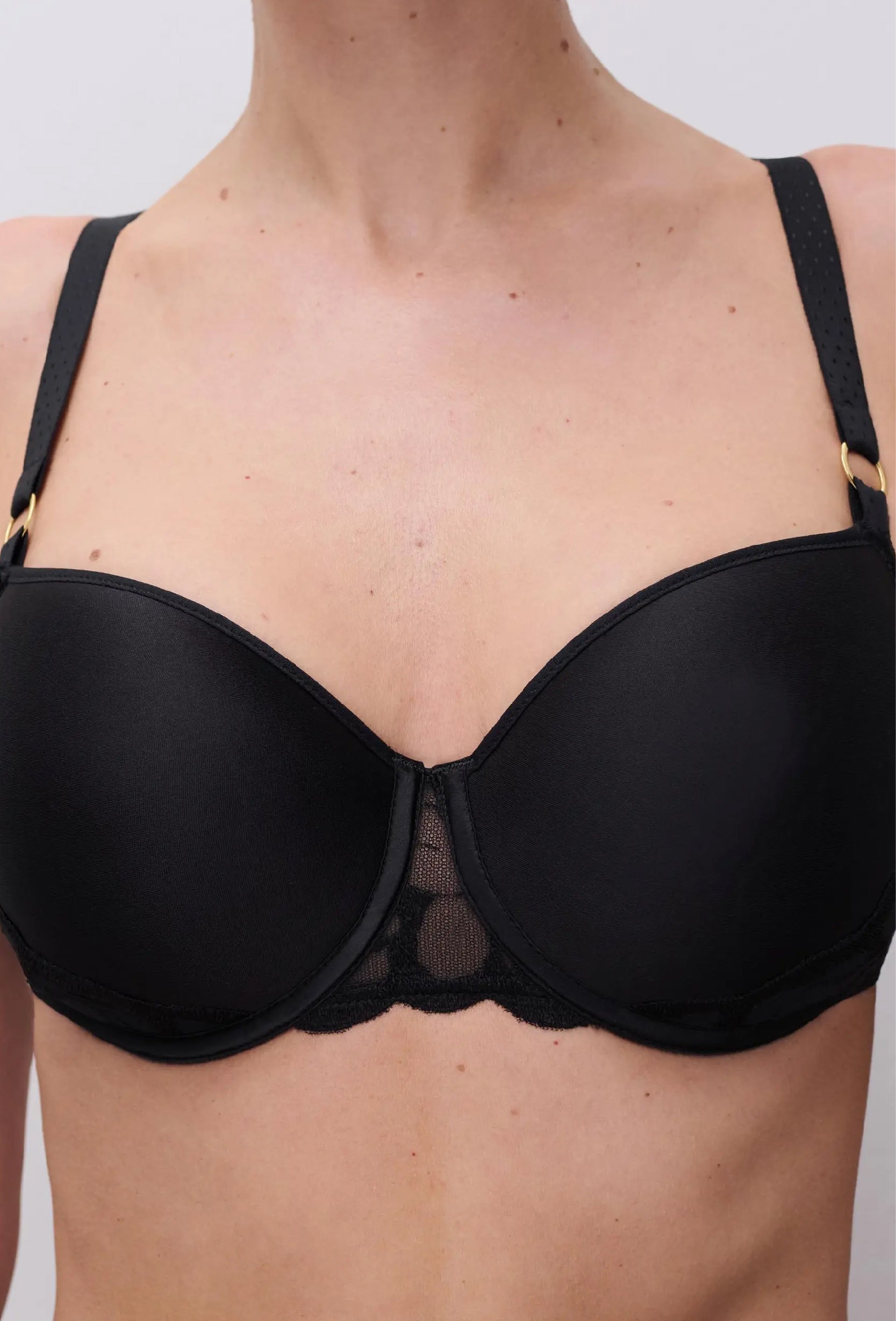 Chantelle Fleurs Half Cup Memory Bra