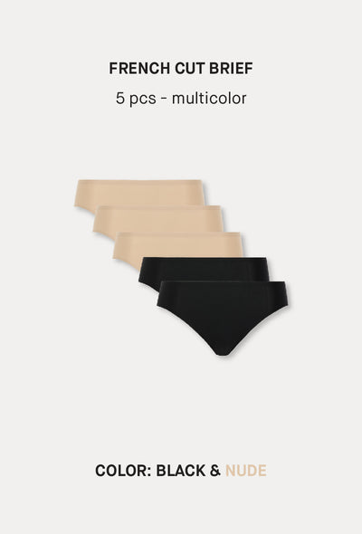 Softstretch Multipacks French Cut Brief 5 pcs
