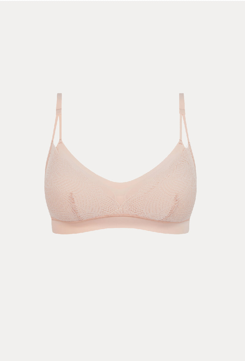 SoftStretch Bralette Lace with Removable Pads