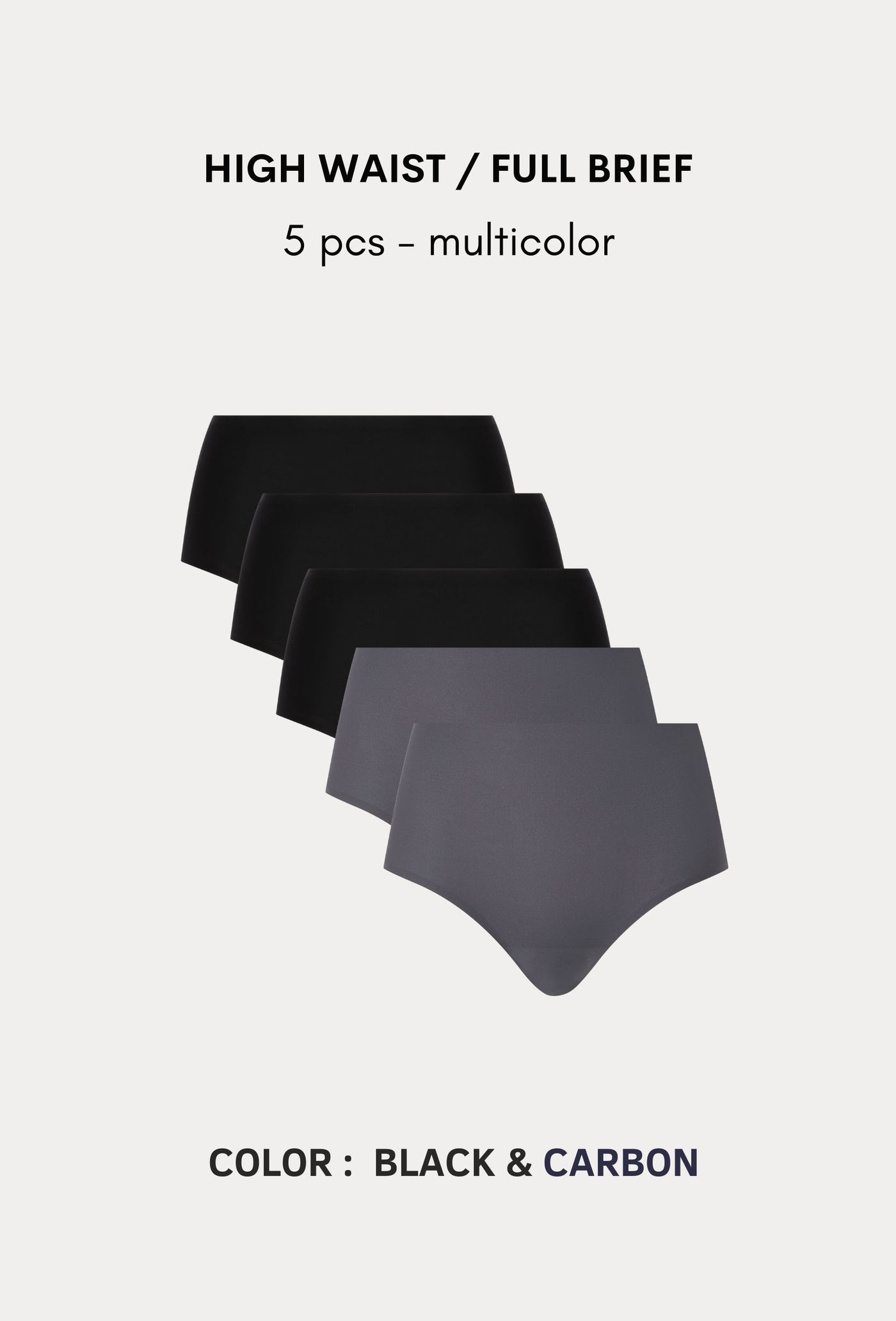 Softstretch Multipacks Full Brief / Highwaist Brief 5 pcs