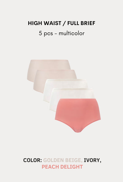 Softstretch Multipacks Full Brief / Highwaist Brief 5 pcs