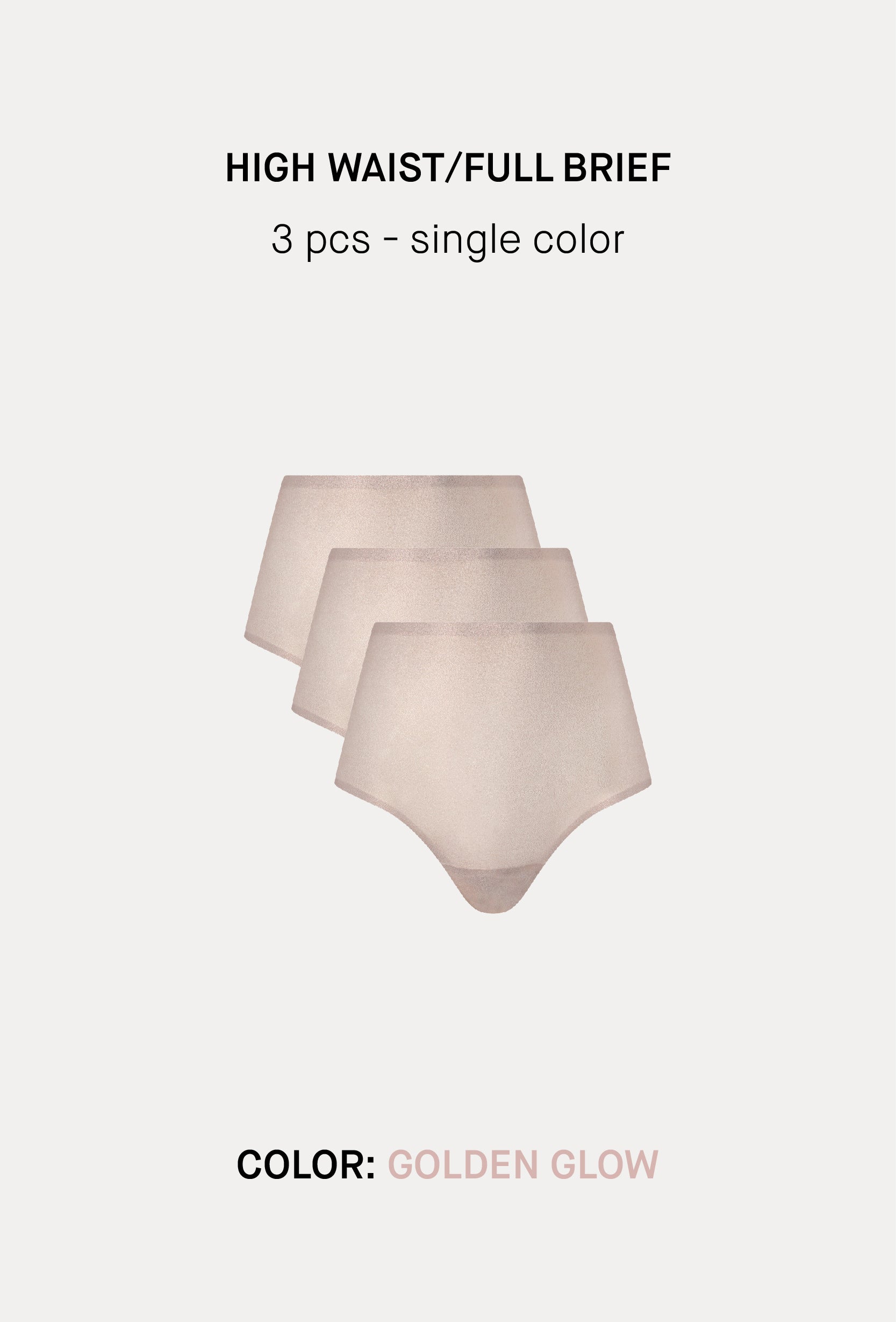 SoftStretch Multipacks Full Brief / Highwaist Brief 3 pcs
