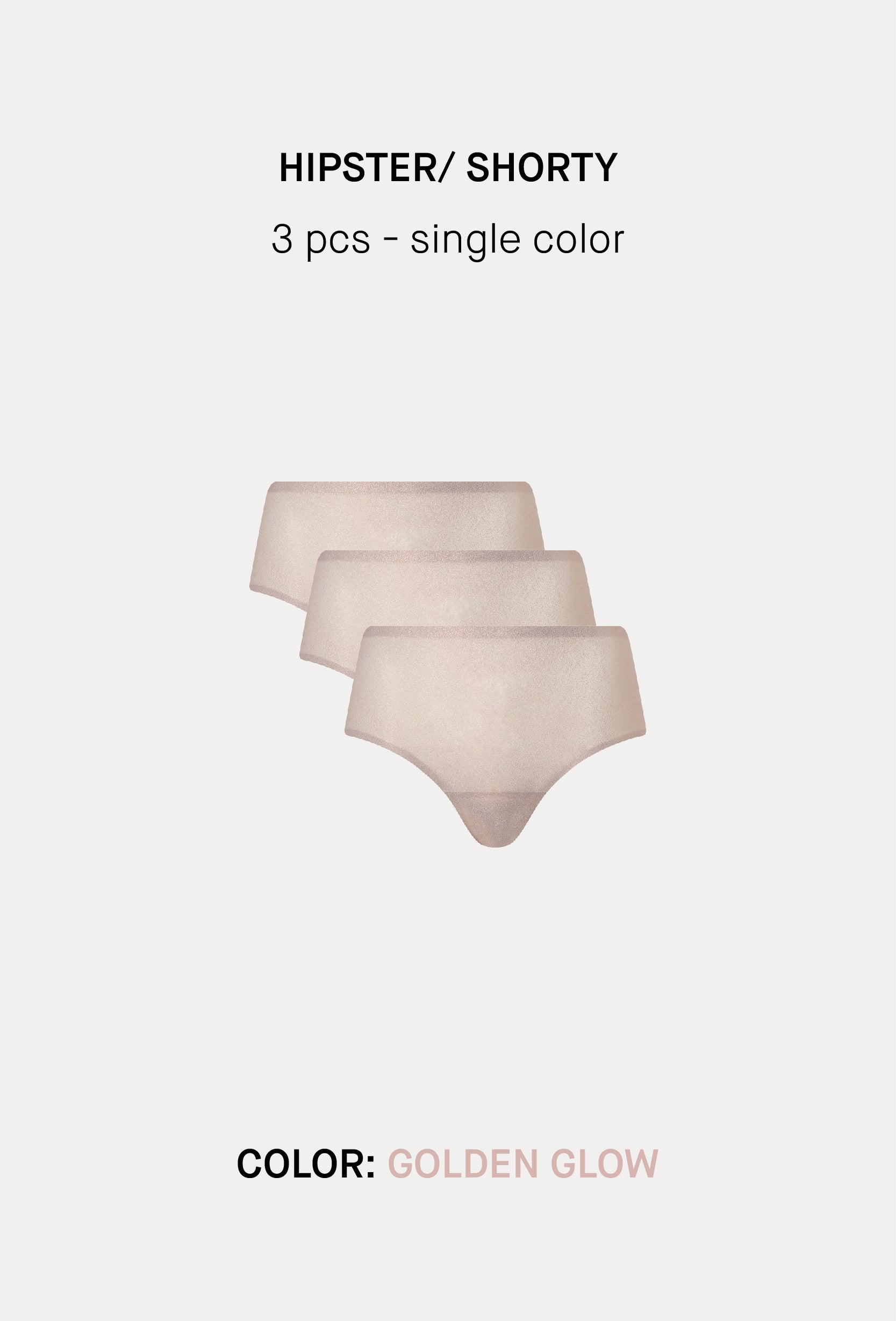 SoftStretch Multipacks Hipster / Shorty 3 pcs