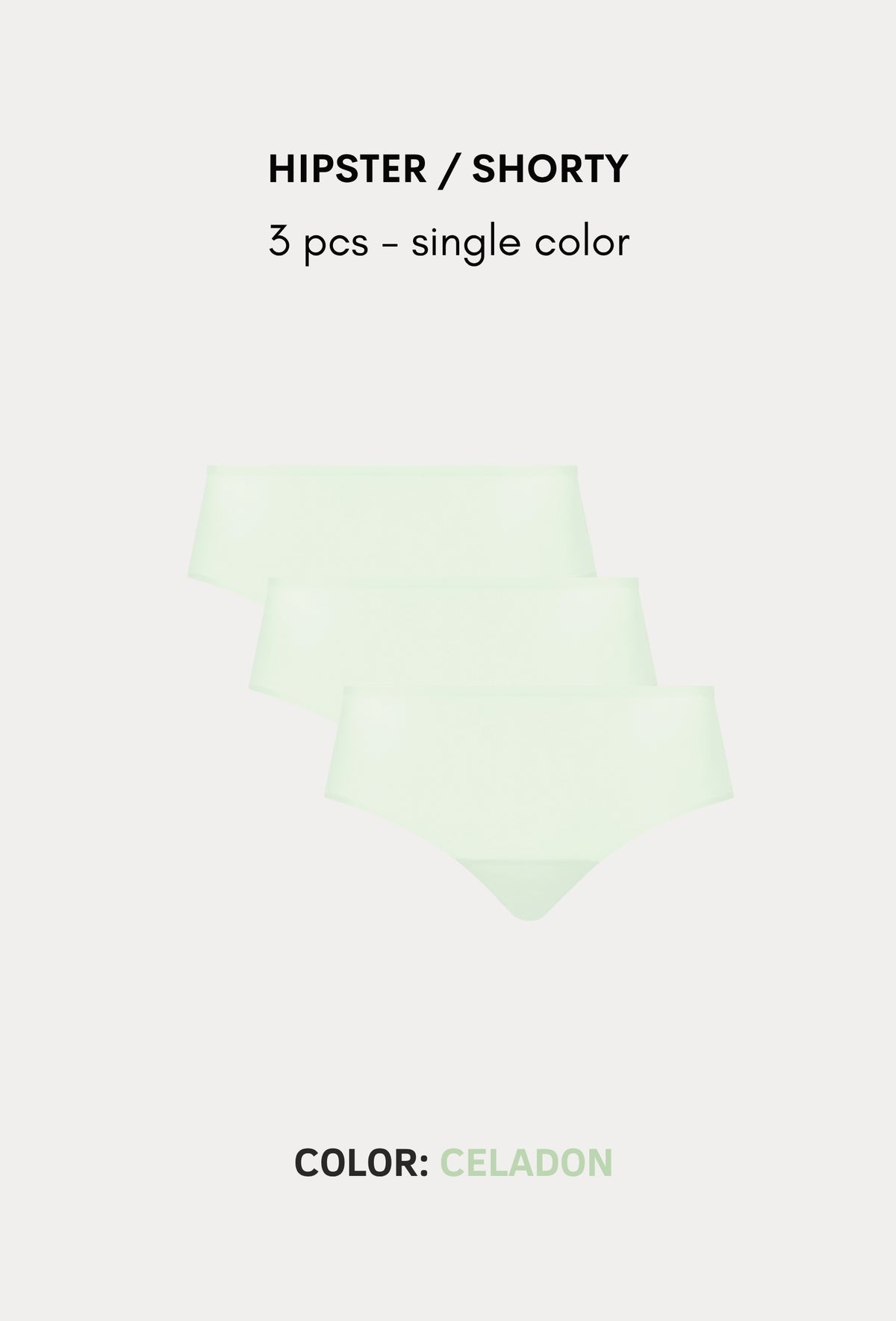 SoftStretch Multipacks Hipster / Shorty 3 pcs
