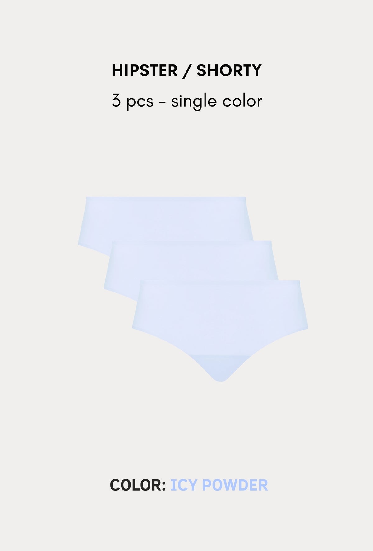SoftStretch Multipacks Hipster / Shorty 3 pcs