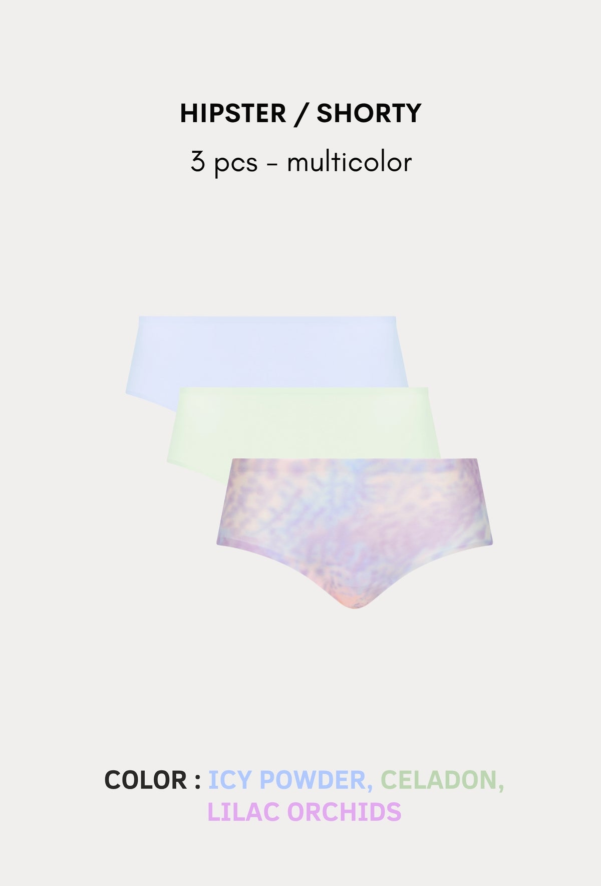 SoftStretch Multipacks Hipster / Shorty 3 pcs