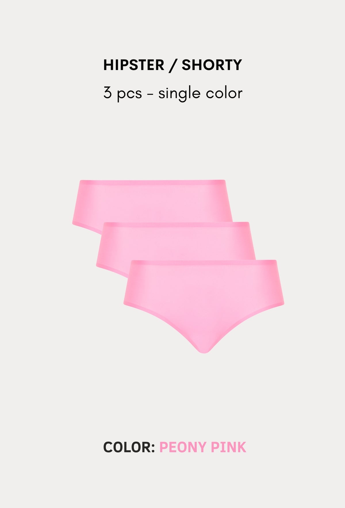 SoftStretch Multipacks Hipster / Shorty 3 pcs