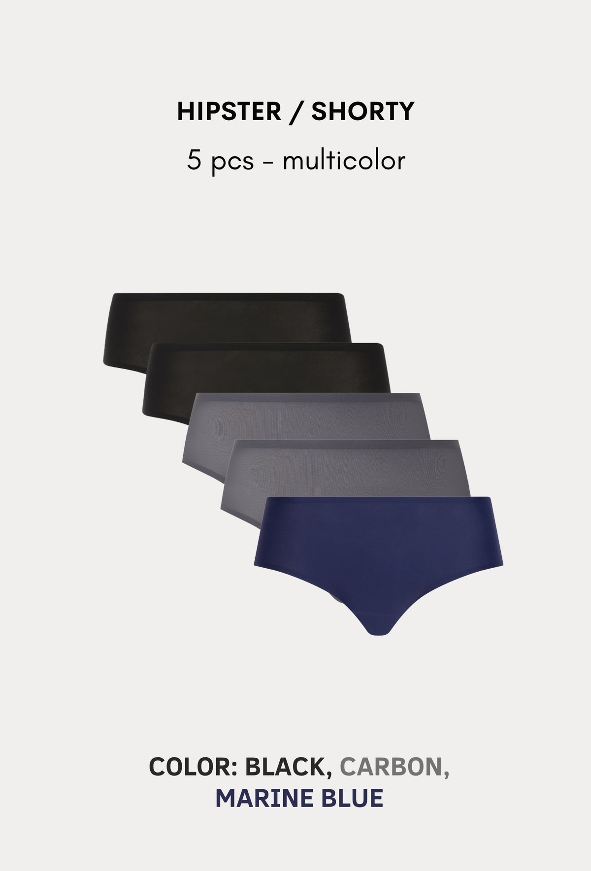 Softstretch Multipacks Hipster / Shorty 5 pcs