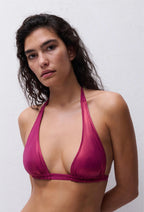 Chantelle Pulp Metallic Wirefree Triangle Spacer Bra